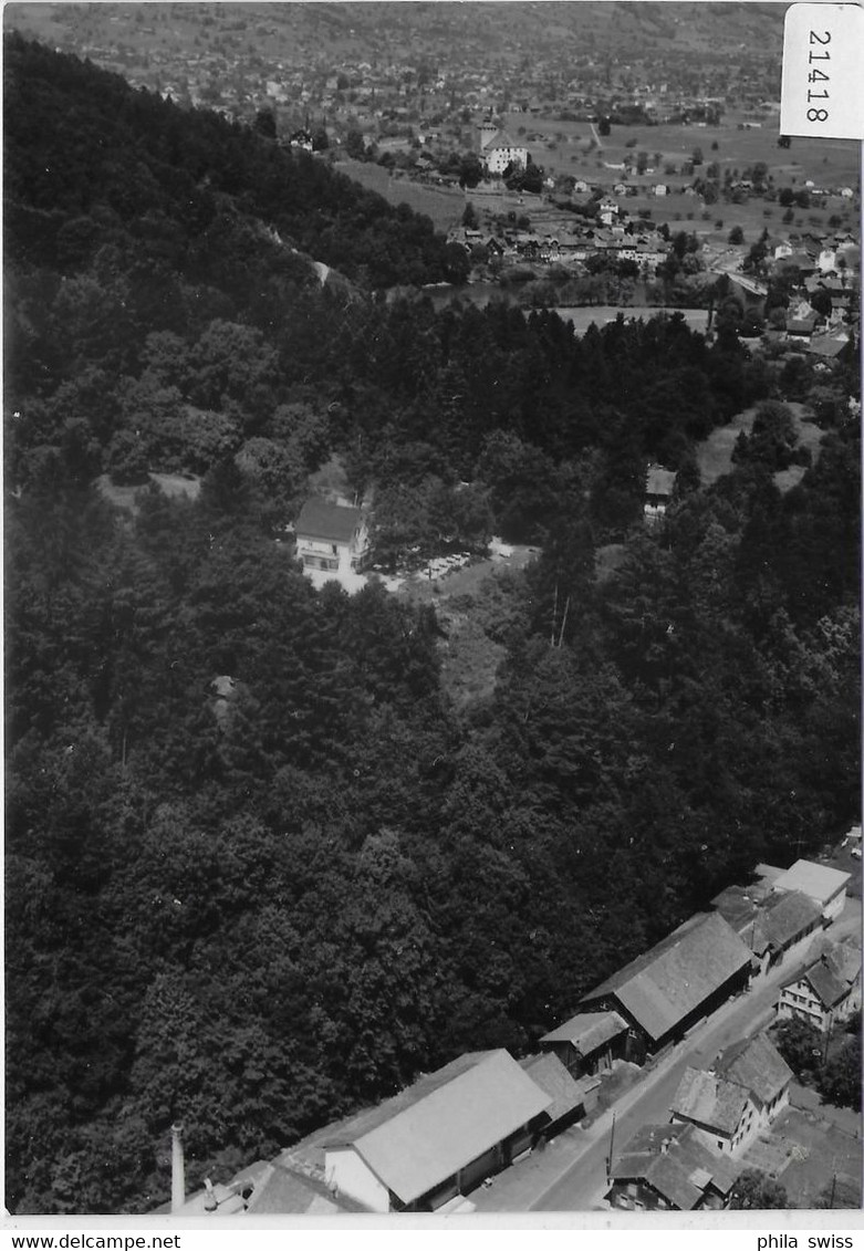 Flugaufnahme Buchs SG - Altendorferstr. - Buchs