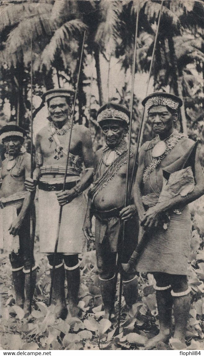 ILES SALOMON -  PLASMARINE - IONYL - DANS LE SILLAGE DE BOUGAINVILLE 1954-1955 - GUERRIERS - Salomonseilanden (...-1978)