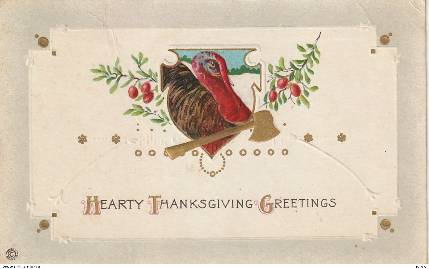 Hearty Thanksgiving Greetings - Thanksgiving