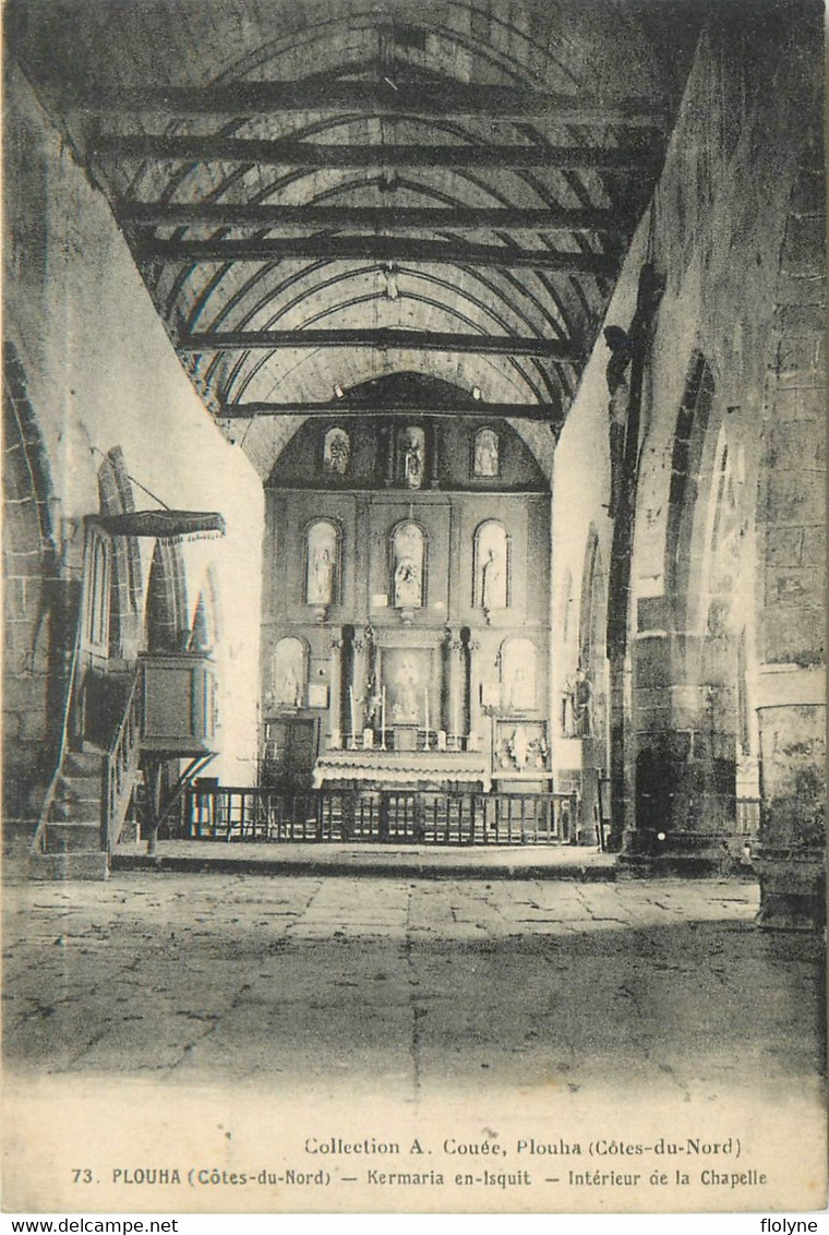 Plouha - Kermaria En Isquit - Intérieur De La Chapelle - Plouha