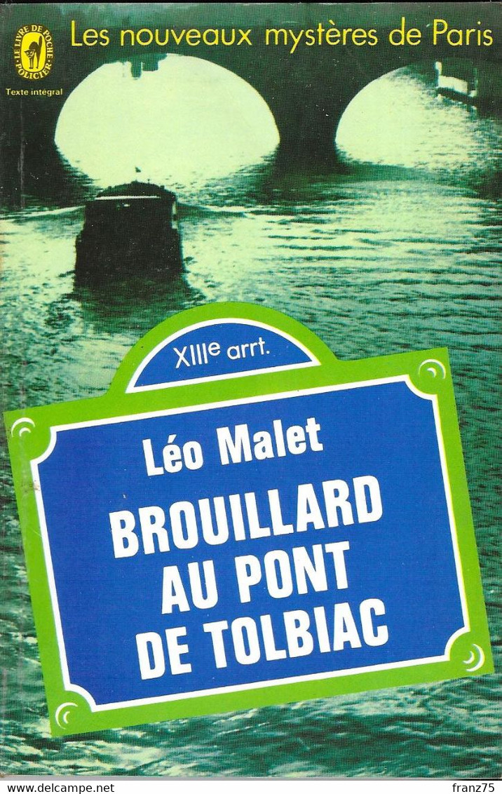 Brouillard Au Pont De Tolbiac-Léo MALET-Livre De Poche 1970--BE - Leo Malet