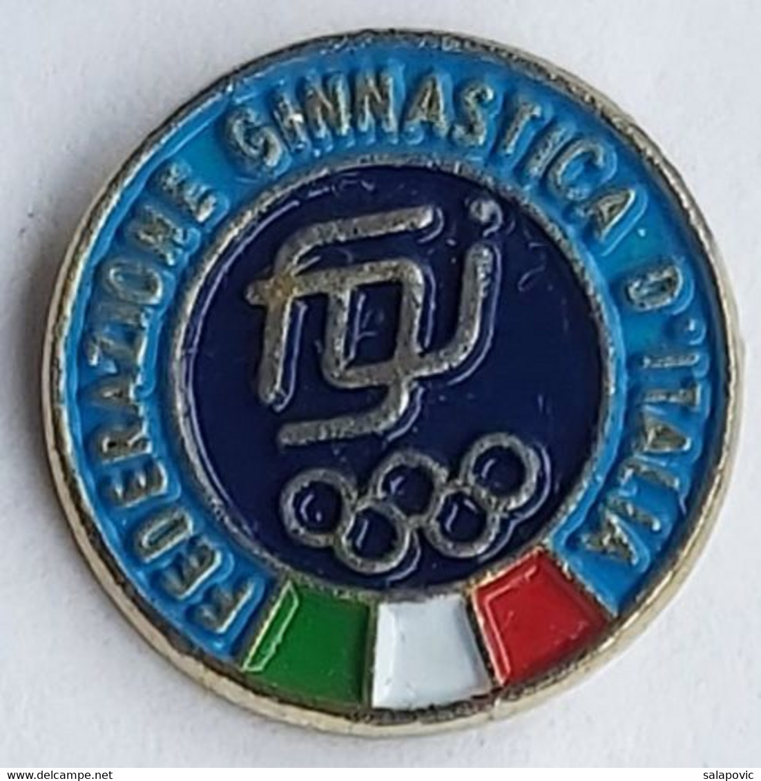 FGI Federazione Ginnastica D’Italia Italy Gymnastics Association Federation Union   PINS A11/3 - Gymnastique