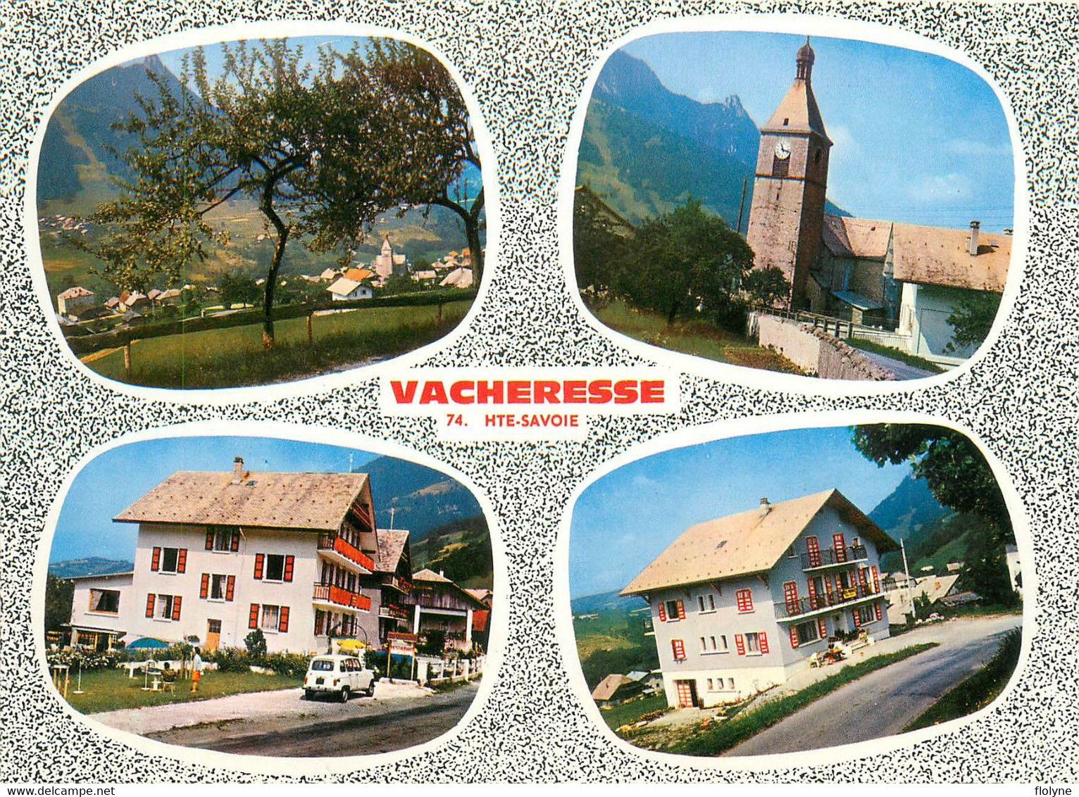 Vacheresse - Souvenir De La Commune - Cp 4 Vues - Vacheresse