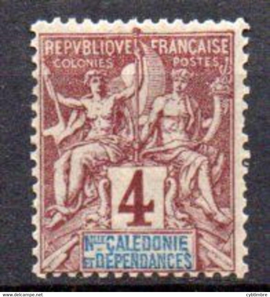 Nouvelle Caledonie: Yvert N° 43* - Sonstige & Ohne Zuordnung