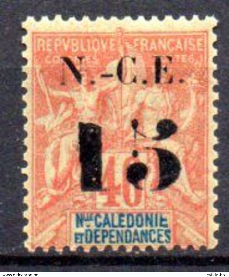 Nouvelle Caledonie: Yvert N° 66* - Sonstige & Ohne Zuordnung