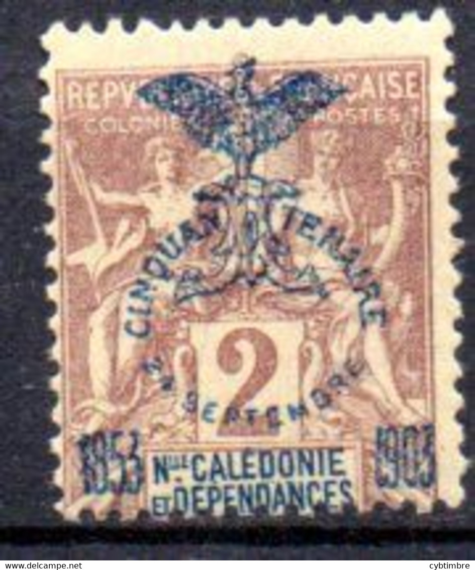 Nouvelle Caledonie: Yvert N° 68* - Sonstige & Ohne Zuordnung