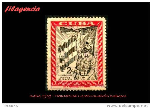 USADOS. CUBA. 1959-01 TRIUNFO DE LA REVOLUCIÓN CUBANA - Usados