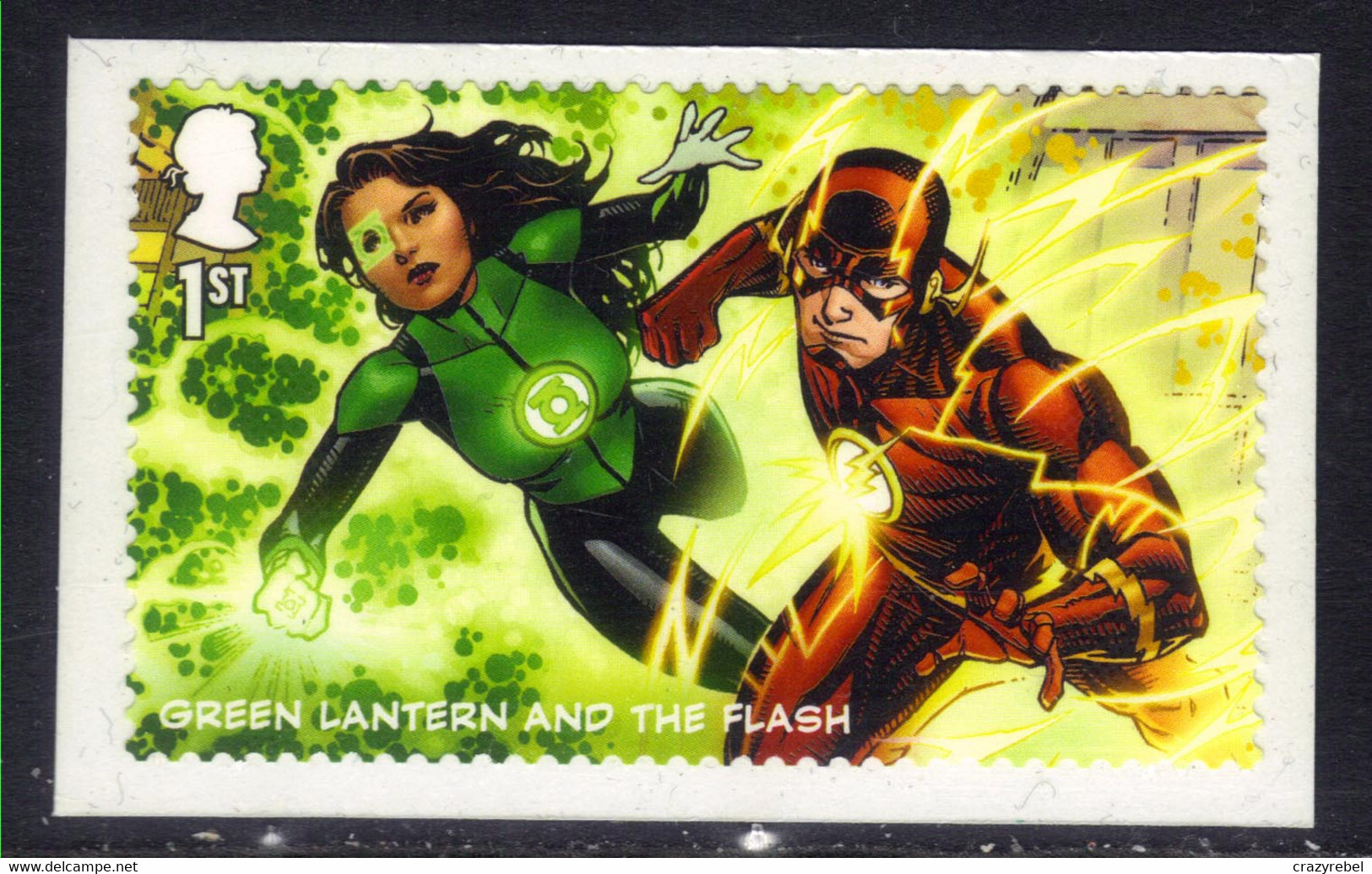GB 2021 QE2 1st DC Comics Justice League Green Lantern & Flash Umm S/A SG 4587 (341) - Ungebraucht