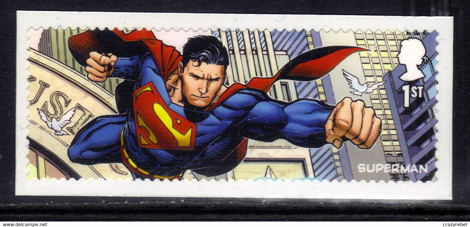 GB 2021 QE2 1st DC Comics Justice League Superman Umm SG 4587c S/A ( 324 ) - Ungebraucht