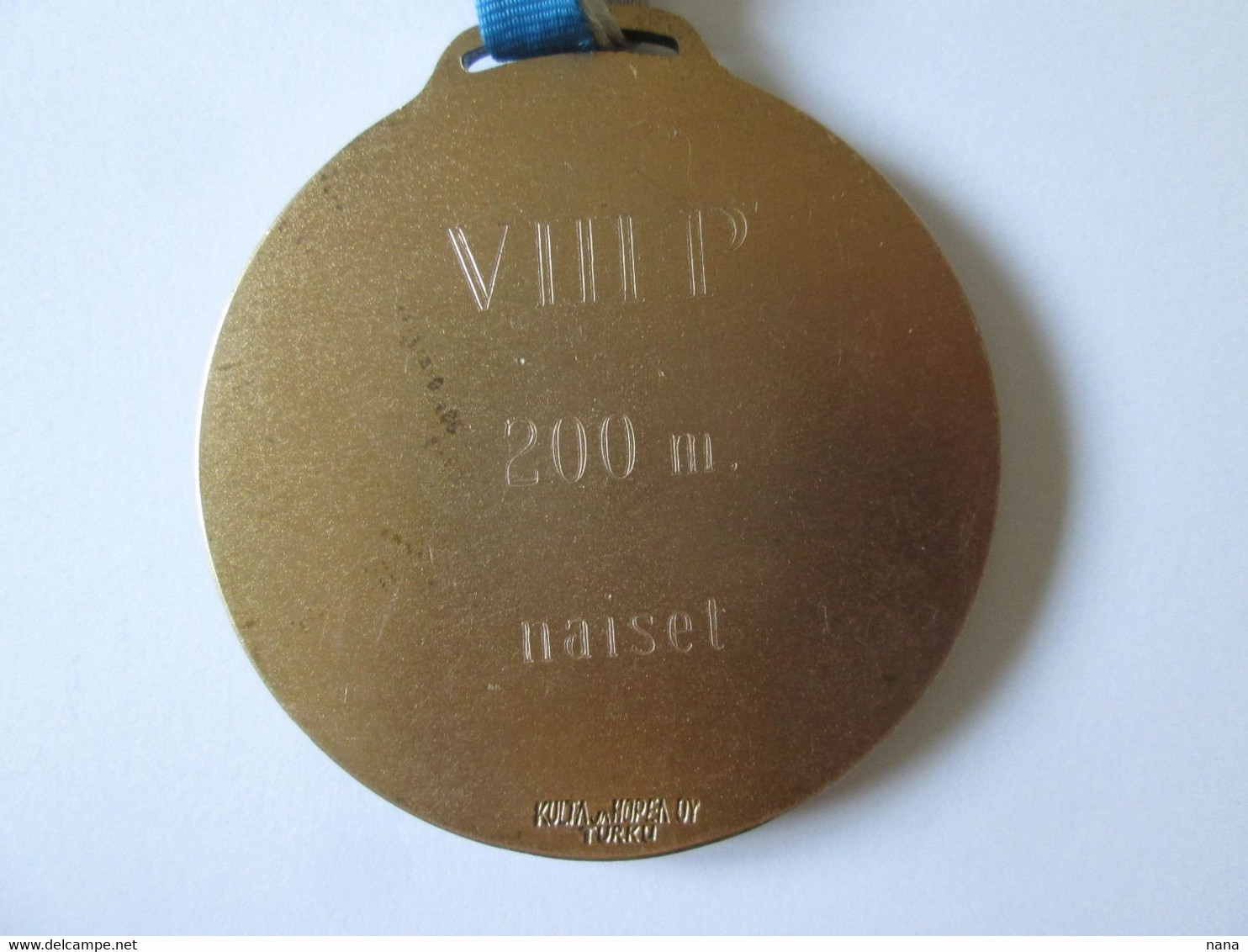 Finland European Athletics Cup Helsinki 1977 Bronze Medal 8th Place In Women's 200 Meters - Other & Unclassified