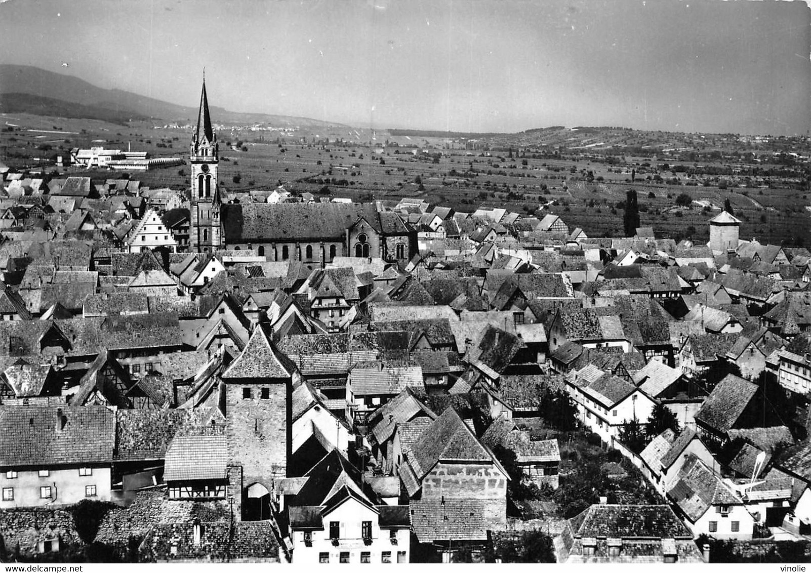 PIE-SDV-22-8103 : DAMBACH-LA-VILLE. VUE AERIENNE - Dambach-la-ville