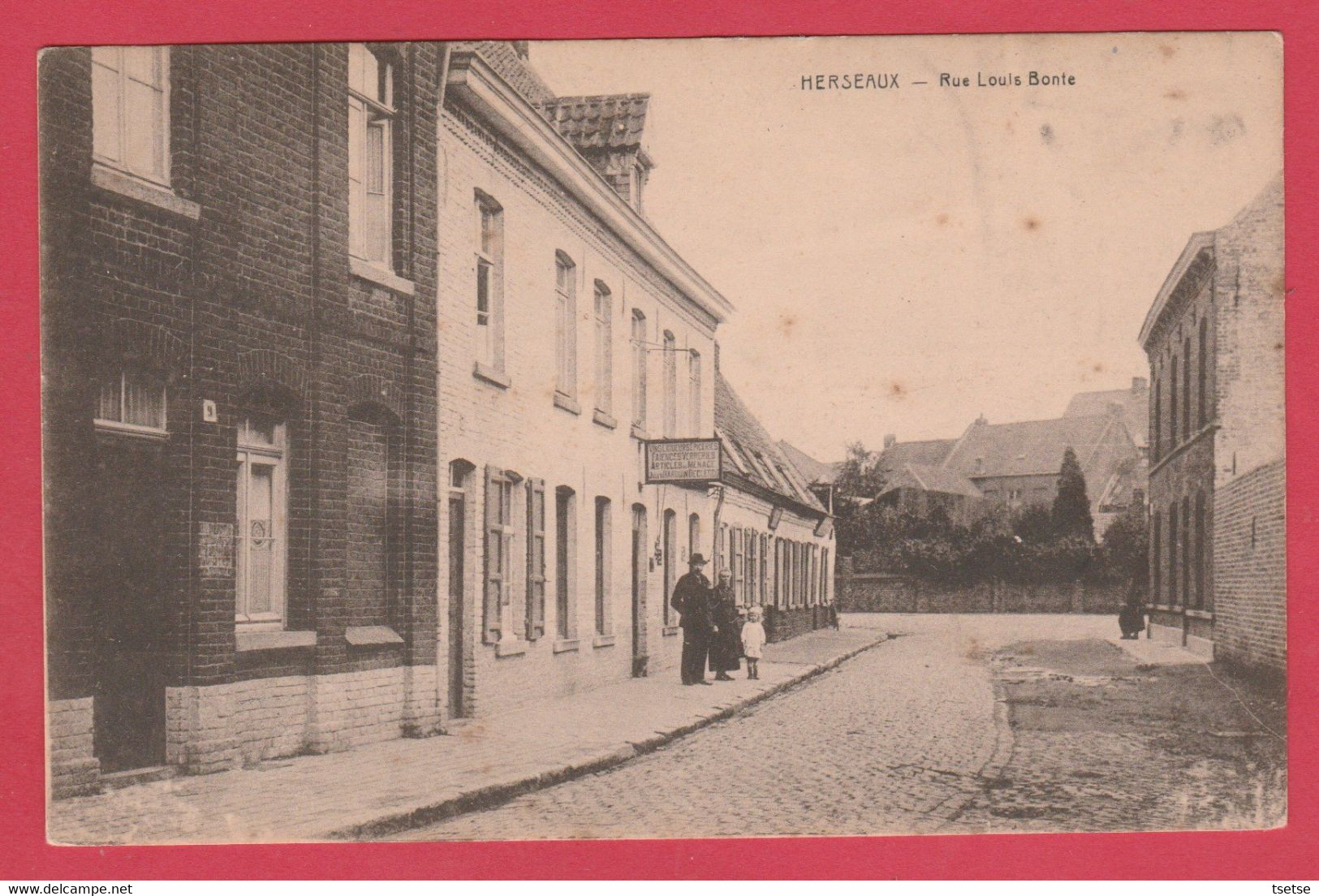 Herseaux - Rue Louis Bonte ( Voir Verso ) - Mouscron - Möskrön