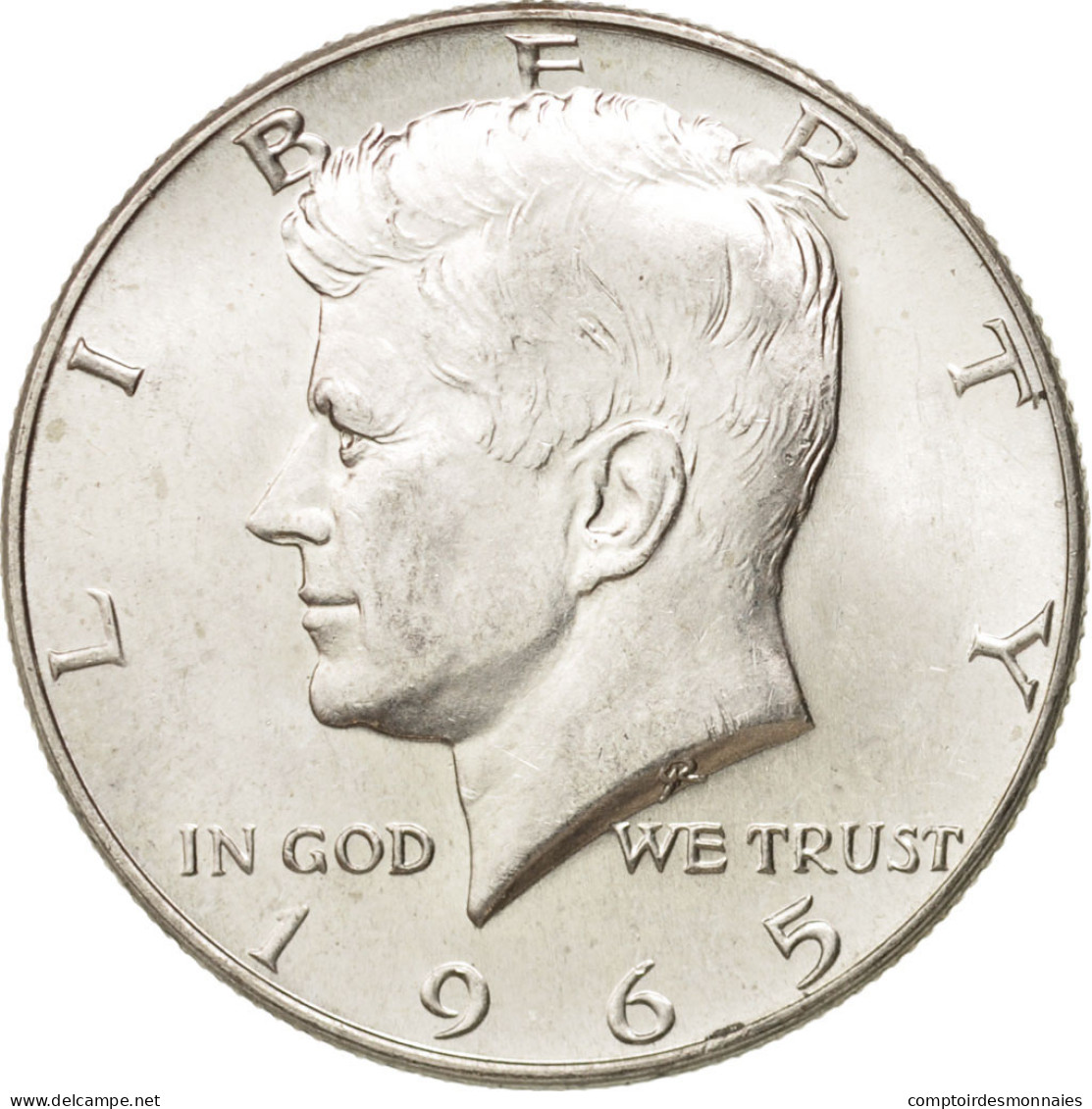Monnaie, États-Unis, Kennedy Half Dollar, Half Dollar, 1965, U.S. Mint - 1964-…: Kennedy