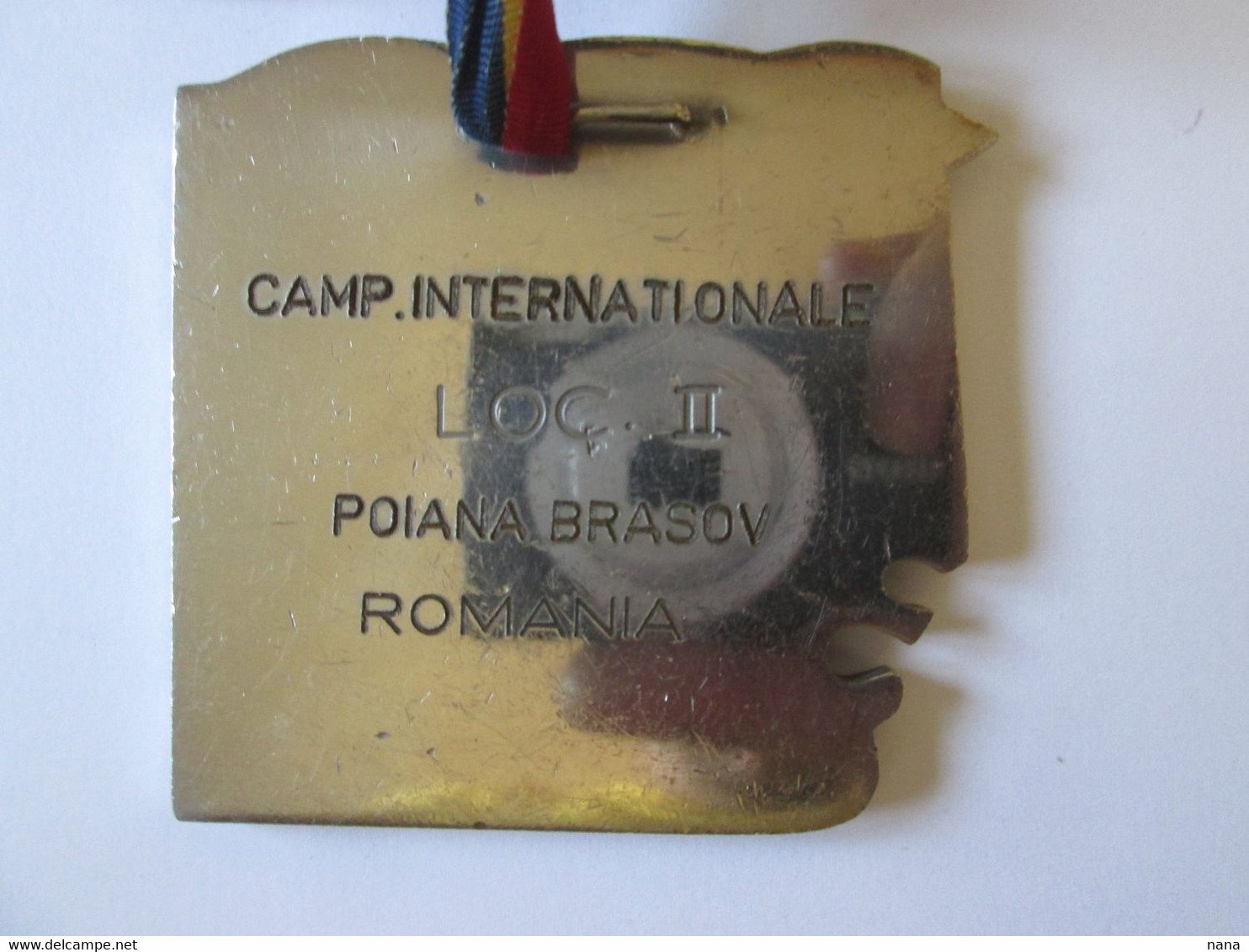 Romanian Medal International Athletics Championships Poiana Brașov Medal 2nd Place 60s - Other & Unclassified