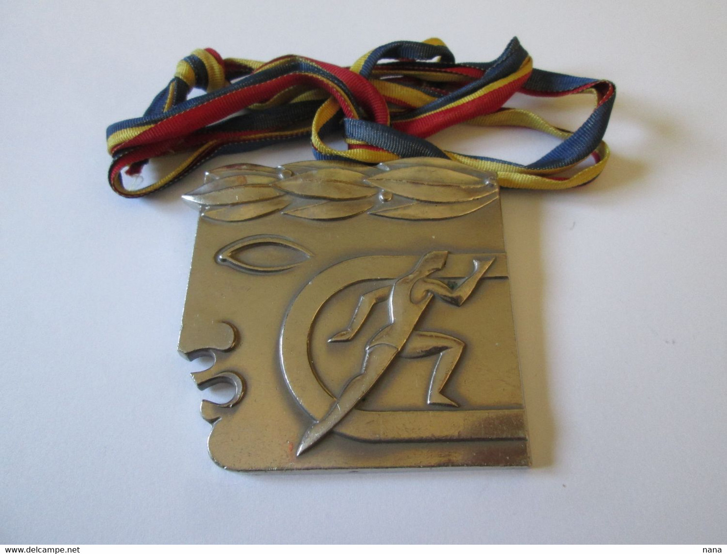 Romanian Medal International Athletics Championships Poiana Brașov Medal 2nd Place 60s - Autres & Non Classés