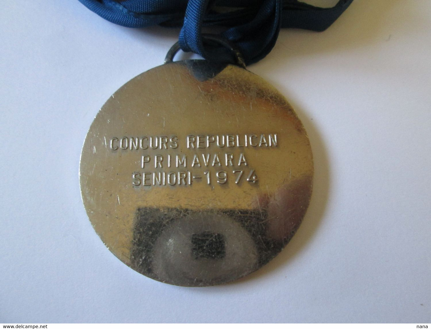 Romanian Athletics Federation Medal Republican Competition Seniors-Spring 1974 - Autres & Non Classés