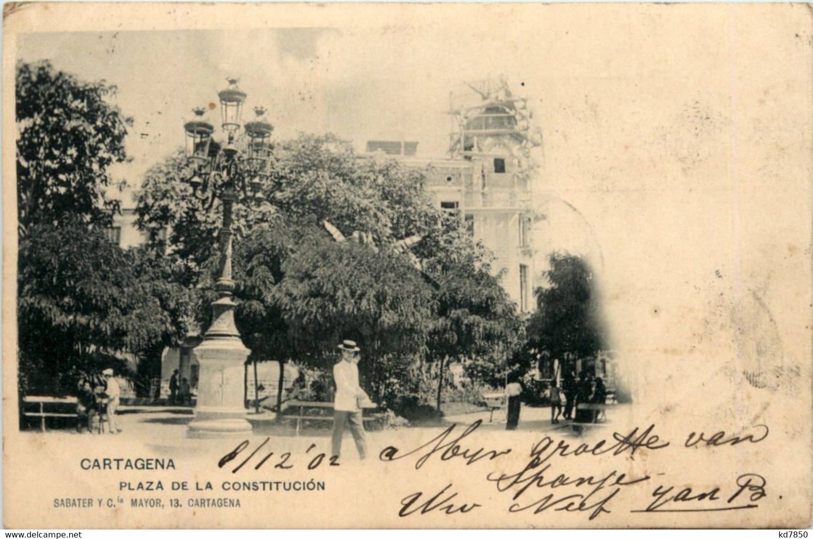 Cartagena - Plaza De La Constitucion - Murcia