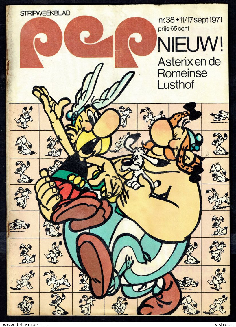 1971 - PEP - N° 38  - Weekblad - Inhoud: Scan 2 Zien - ASTERIX. - Pep