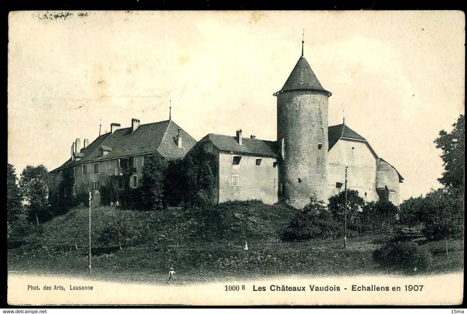 Echallens En 1907 Les Châteaux De La Savoie 1908 - Échallens