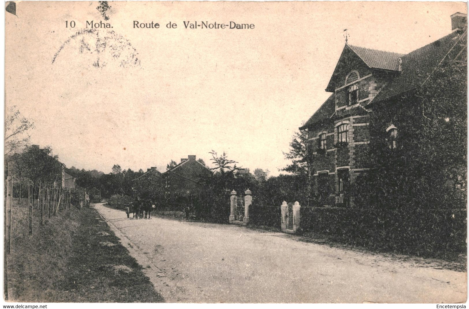CPA Carte Postale Belgique Moha  Route De Val Notre Dame 1923  VM58070ok - Wanze