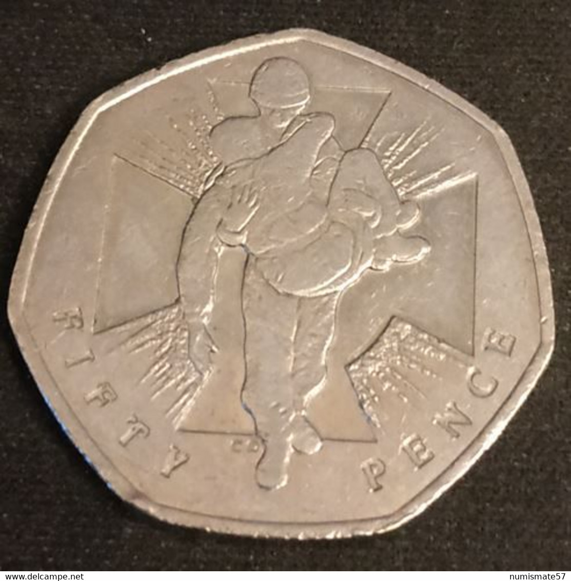 GRANDE BRETAGNE - 50 PENCE 2006 - Action Héroïque - Victoria Cross - KM 1058 - Great Britain - 50 Pence