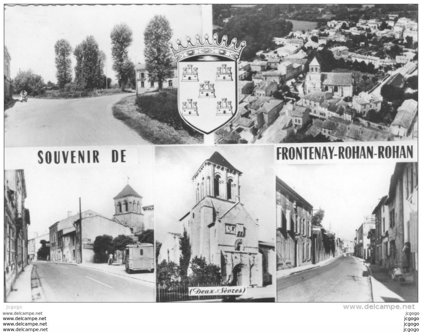 SOUVENIR DE FRONTENAY-ROHAN-ROHAN    2 Scans TBE - Frontenay-Rohan-Rohan