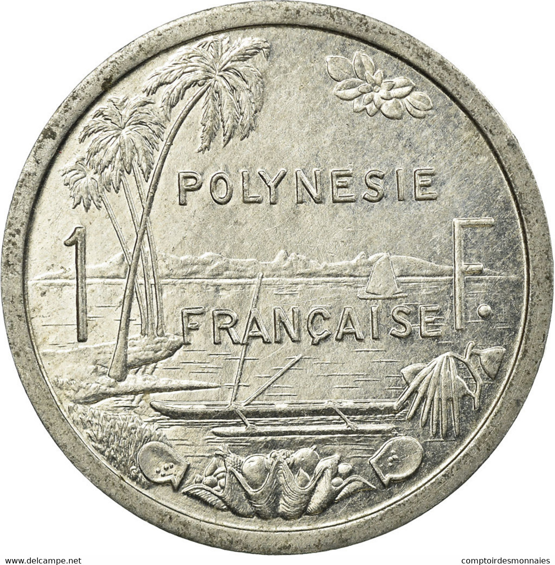 Monnaie, French Polynesia, Franc, 1991, Paris, TTB, Aluminium, KM:11 - Frans-Polynesië