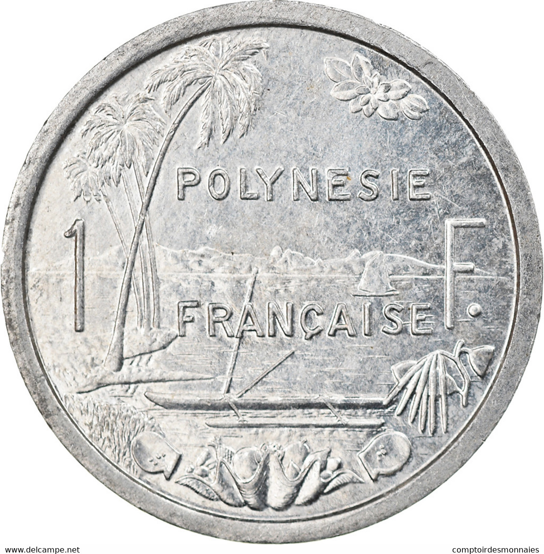 Monnaie, French Polynesia, Franc, 1990, Paris, TTB, Aluminium, KM:11 - Frans-Polynesië