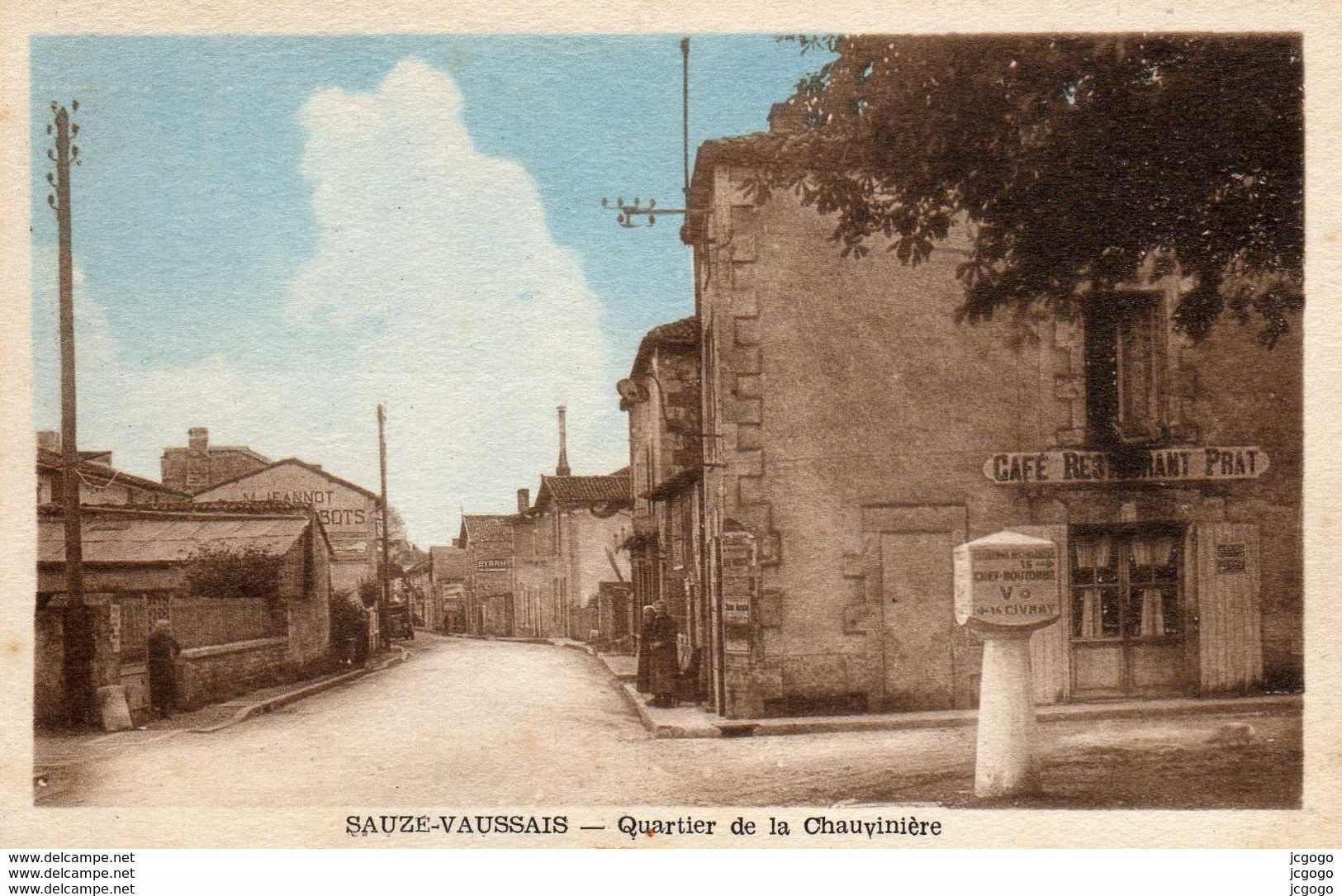 SAUZE-VAUSSAIS   Quartier De La Chauvinière  . Très Bon état - Sauze Vaussais