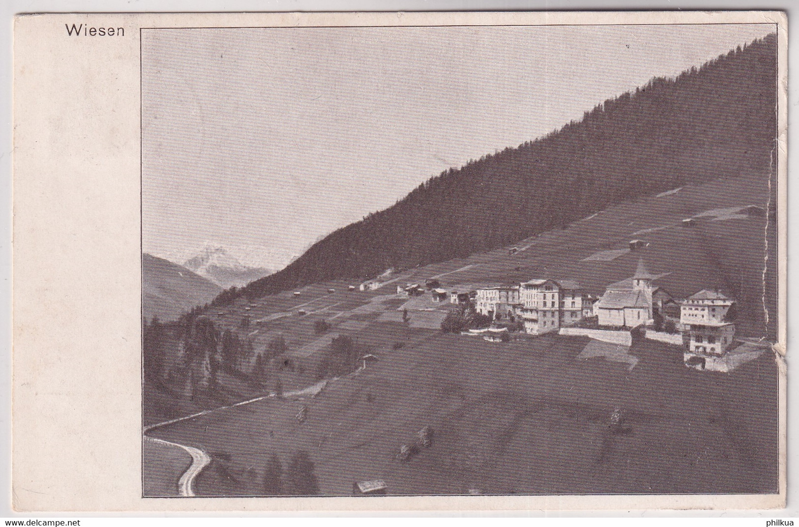 Wiesen Kanton Graubünden (Einriss Auf Rechter Seite) - Wiesen