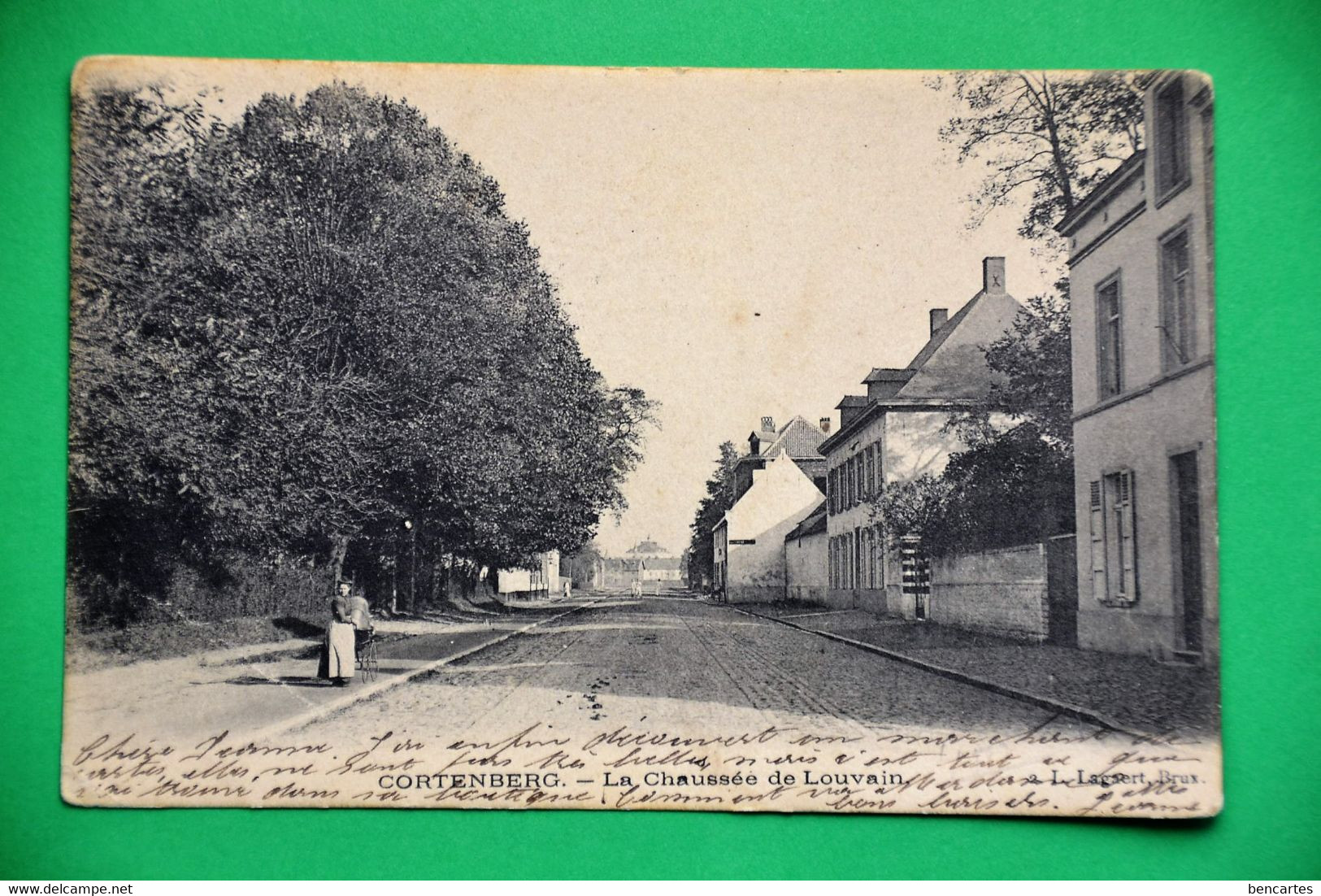 Cortenberg 1904: La Chaussée De Louvain Animée - Kortenberg