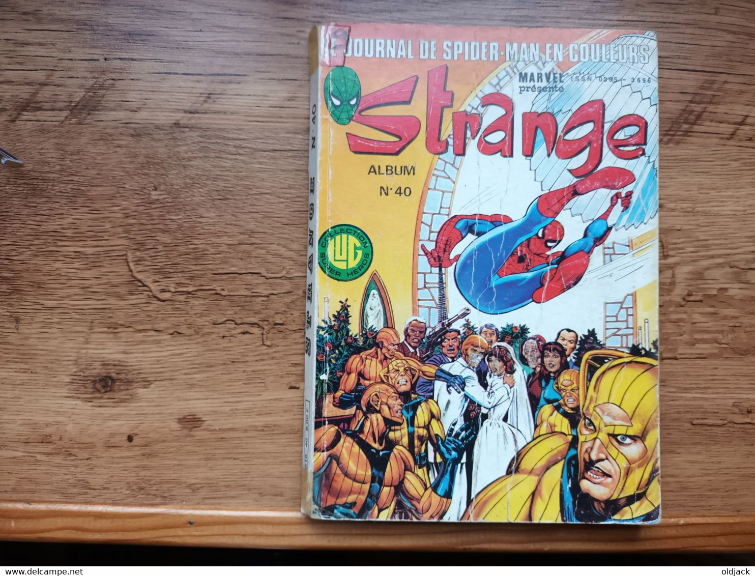 Strange Album N°40 (contient Les N°119-120-121) Editions LUG 1979.(R10) - Strange