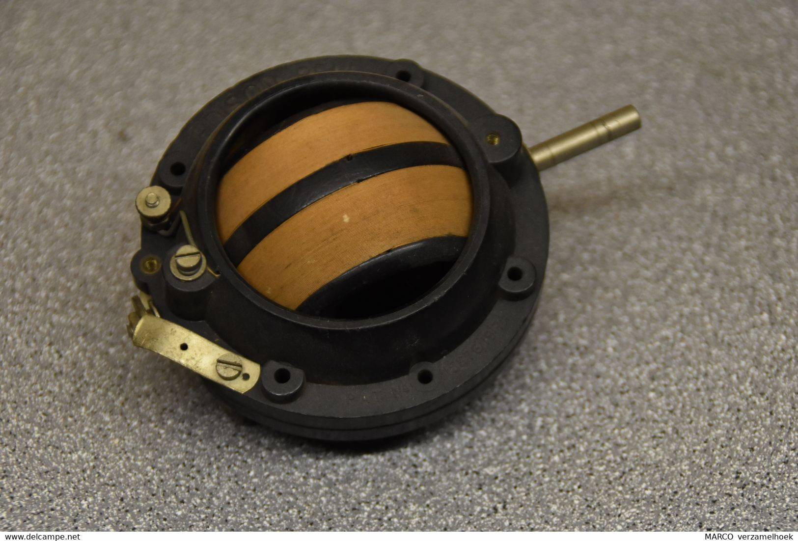 Antique-antiek Variometer 0 - 360° Edison Bell Ltd. London 1926 Radiopart - Other Components