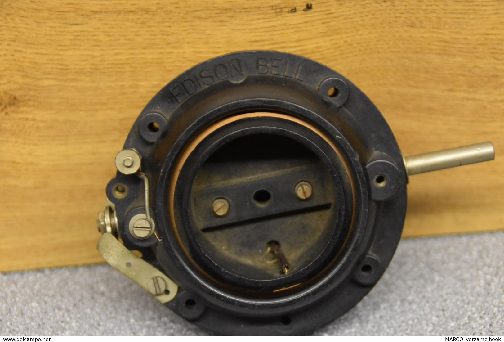 Antique-antiek Variometer 0 - 360° Edison Bell Ltd. London 1926 Radiopart - Andere Componenten