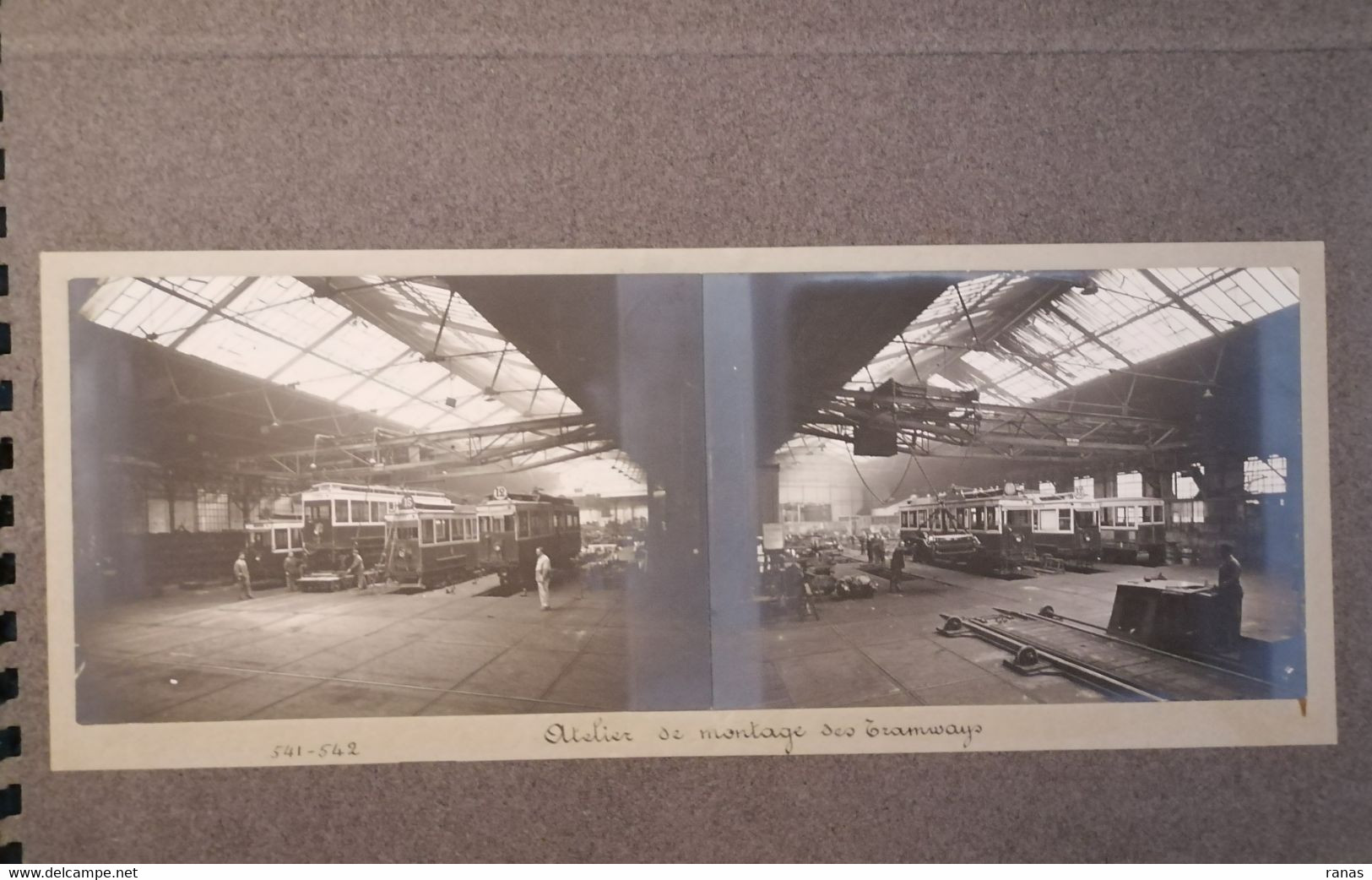 Photographie Photos Originales > Album Omnibus automobile tramway Paris 1911 1912 Bagnolet Clichy Malesherbes