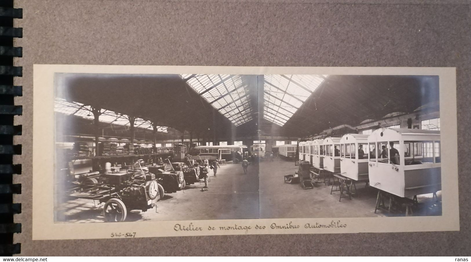 Photographie Photos Originales > Album Omnibus automobile tramway Paris 1911 1912 Bagnolet Clichy Malesherbes