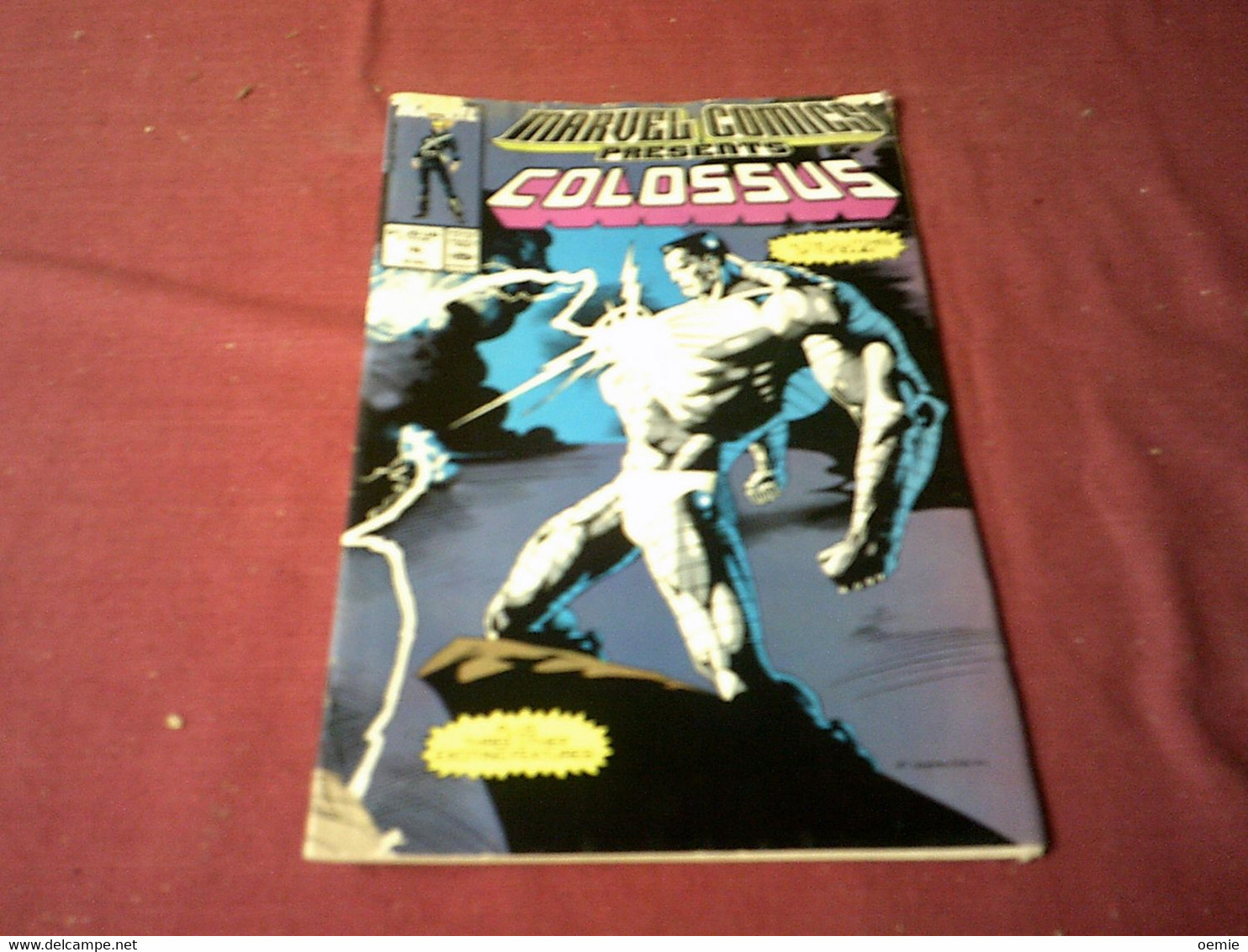 MARVEL  COMICS PRESENTS COLOSSUS  N°16   1988 - Marvel