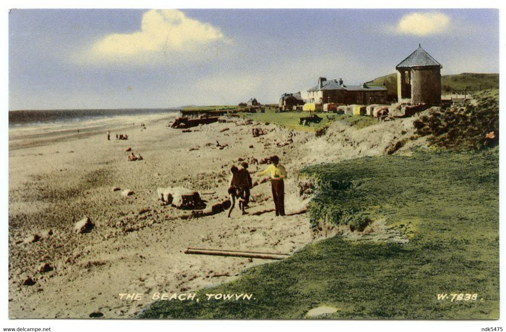 TOWYN : THE BEACH - Merionethshire