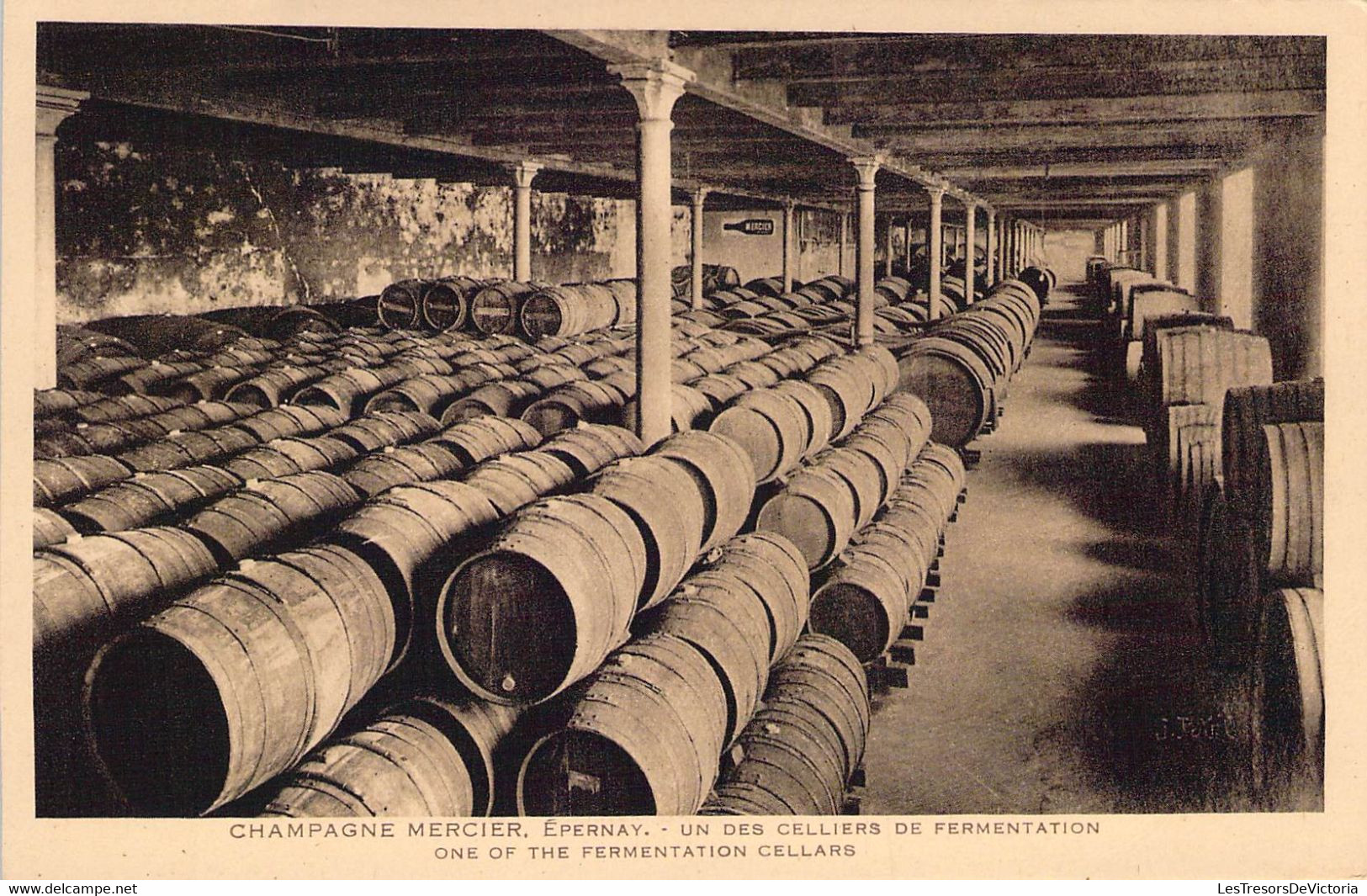 CPA - 51 - Epernay - Champagne MERCIER - Un Des Celliers De Fermentation - Epernay