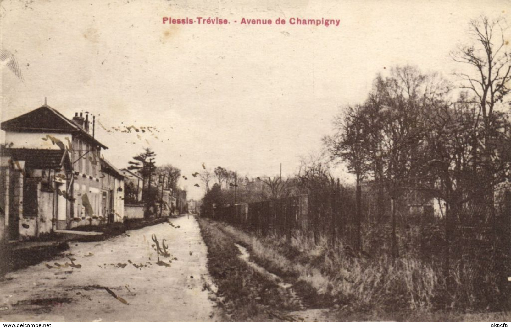 Plessis Trévise-Avenue De Champigny CPA Saintry - L'Arcadie (180343) - Le Plessis Trevise