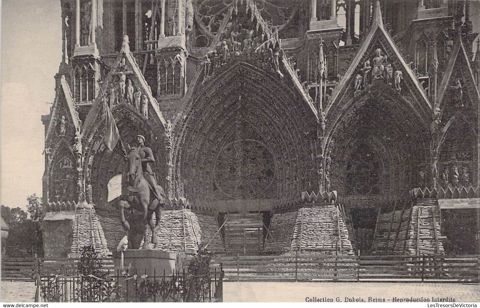 CPA - MILITARIAT - Bombardement De REIMS Par Les Allemands Le 18 Septembre 1914 - La Cathédrale - Guerre 1914-18