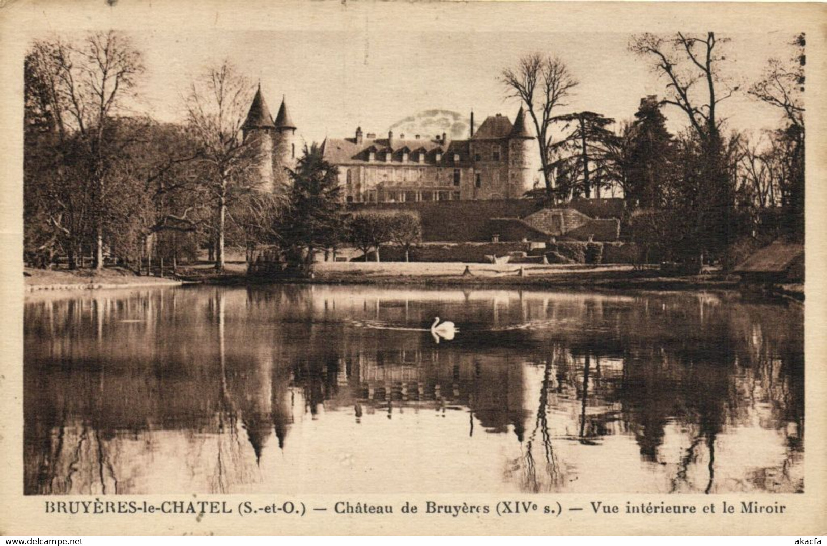 CPA BRUYÉRES Le CHATEL-Cháteau De Bruyéres (180743) - Bruyeres Le Chatel