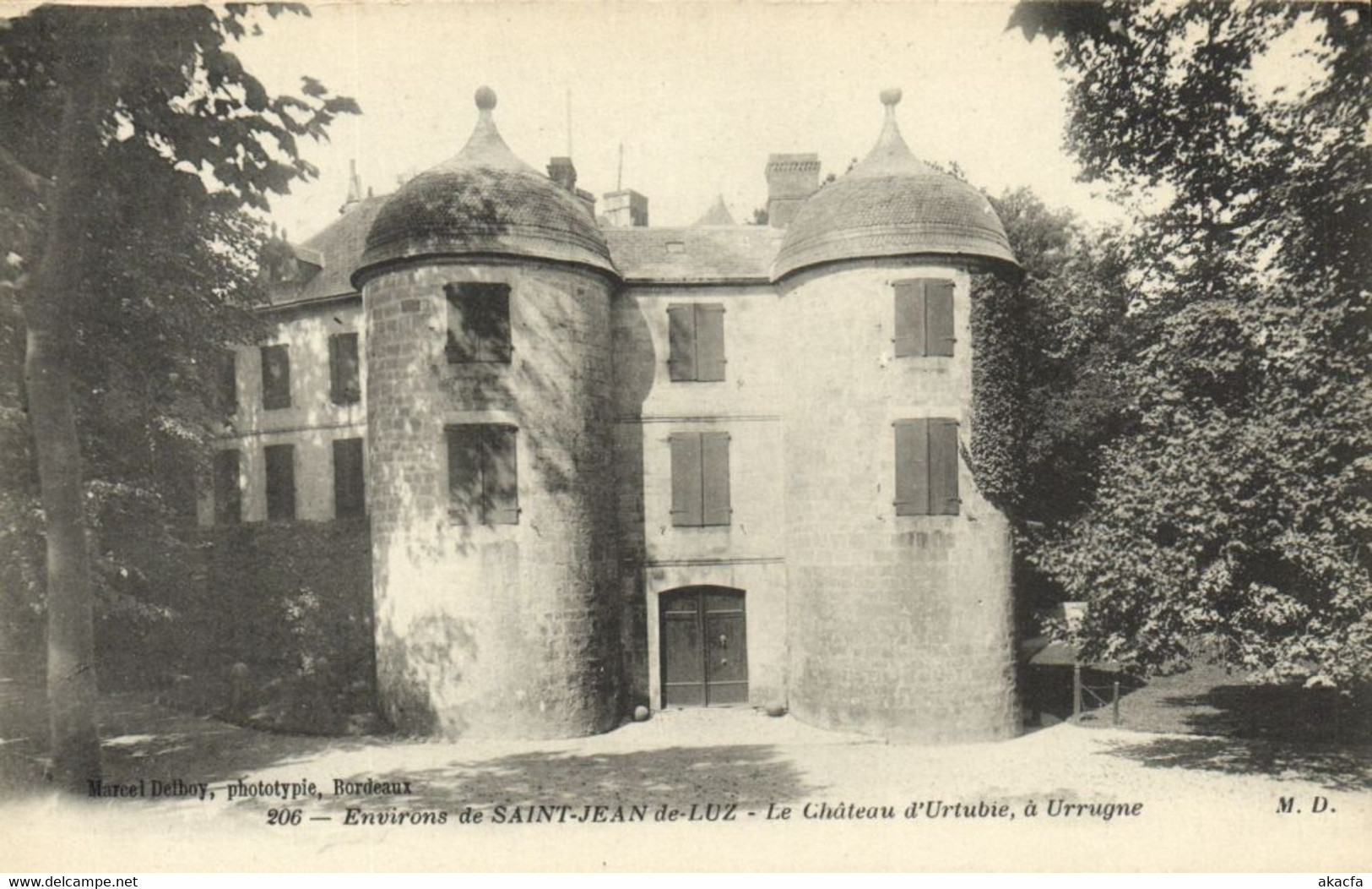 CPA Enviros De Daint-JEAN-de-LUZ - Le Chateau D'Urtubie A URRUGNE (171692) - Urrugne
