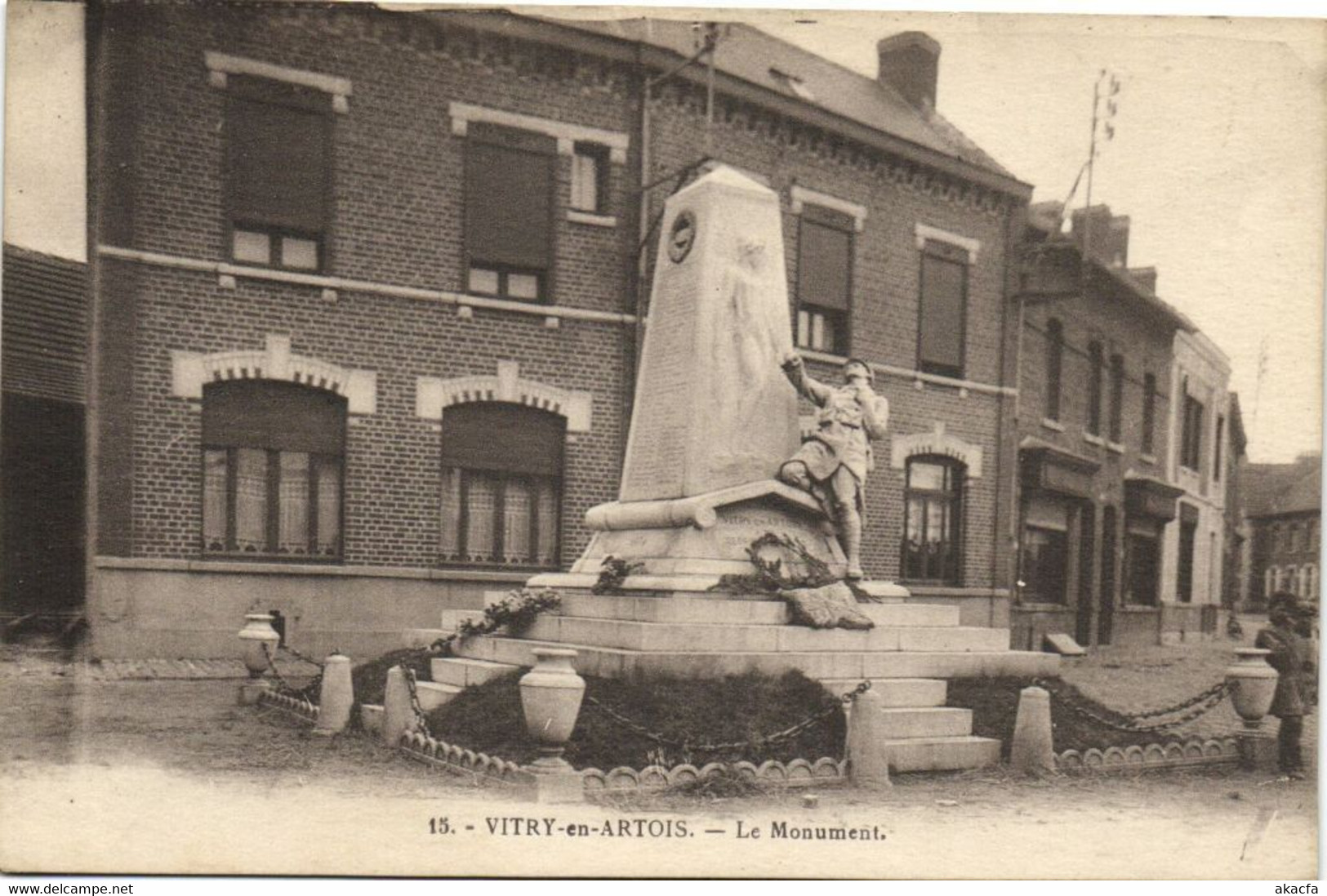CPA Vitry-en-Artois - Le Monument (172573) - Vitry En Artois