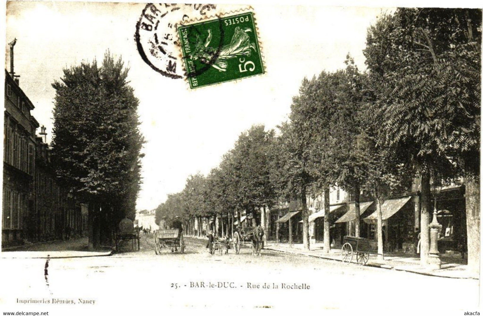 CPA Bar-le-Duc Rue De La Rochelle (178384) - Bar Le Duc