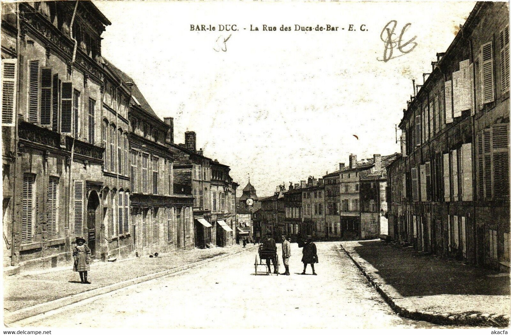 CPA Bar-Le-Duc - La Rue Des Ducs-de-Bar - E.C. (178474) - Bar Le Duc