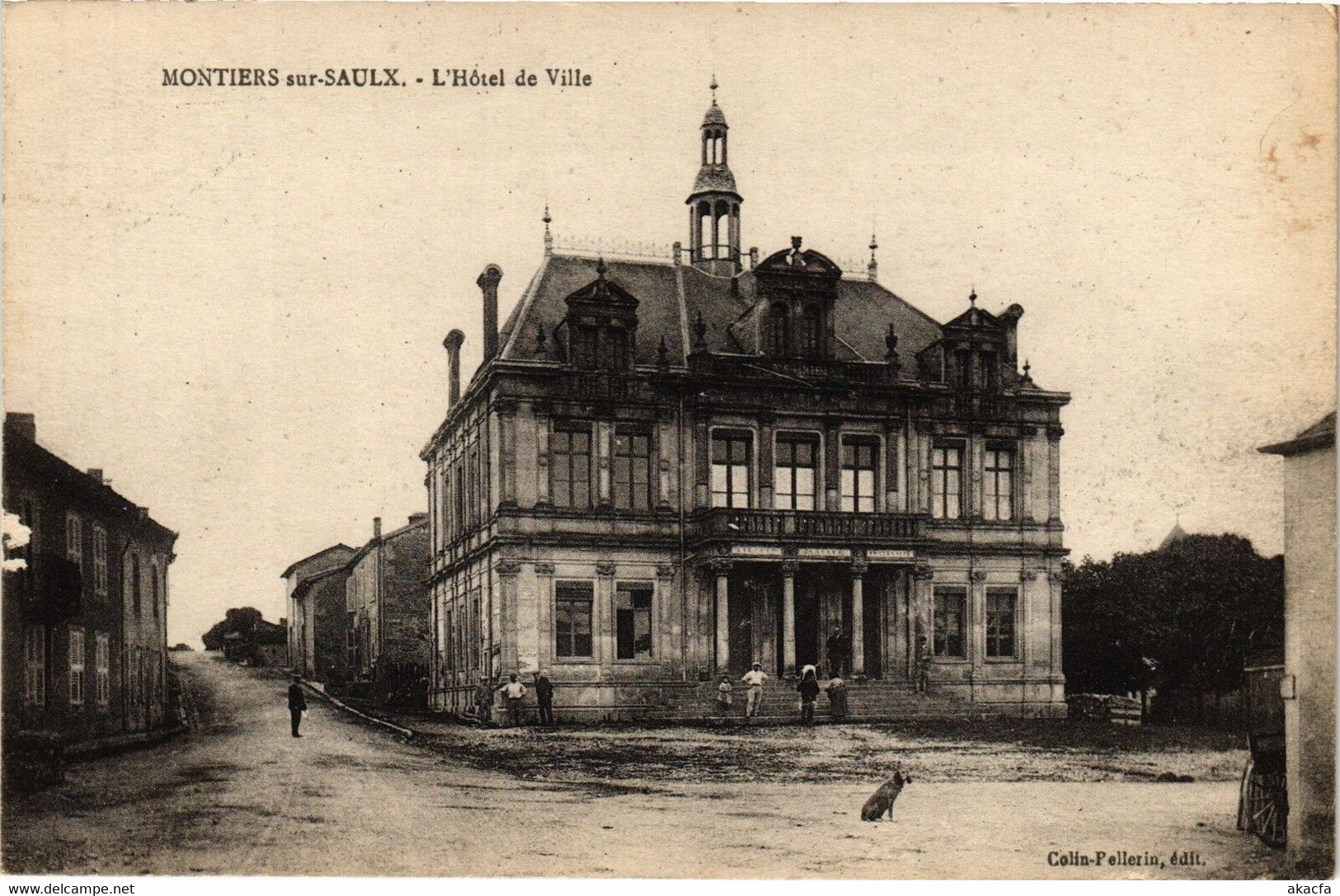 CPA Montiers-sur-Saulx - L'Hotel De Ville (178584) - Montiers Sur Saulx