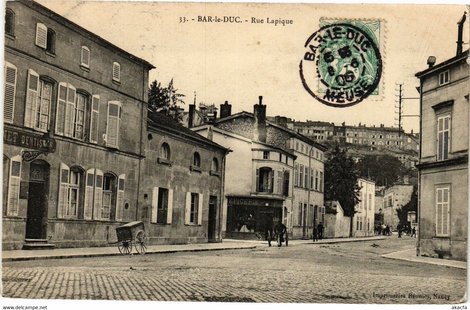 CPA Bar-le-Duc - Rue Lapique (178666) - Bar Le Duc