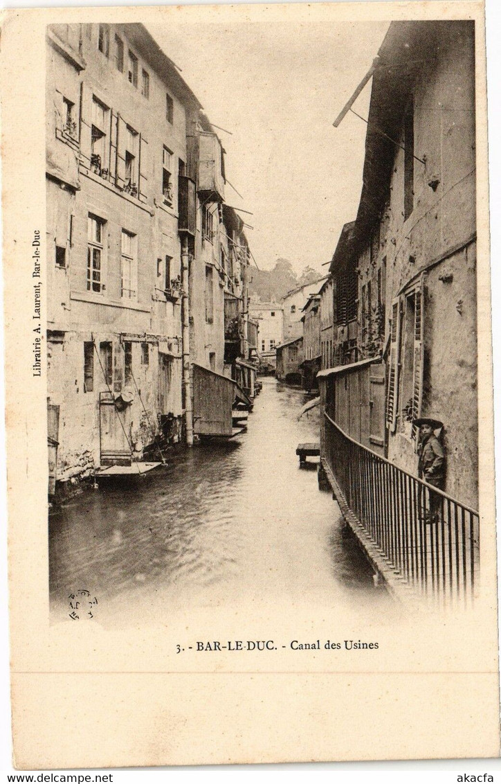 CPA Bar Le Duc-Canal Des Usines (184088) - Bar Le Duc