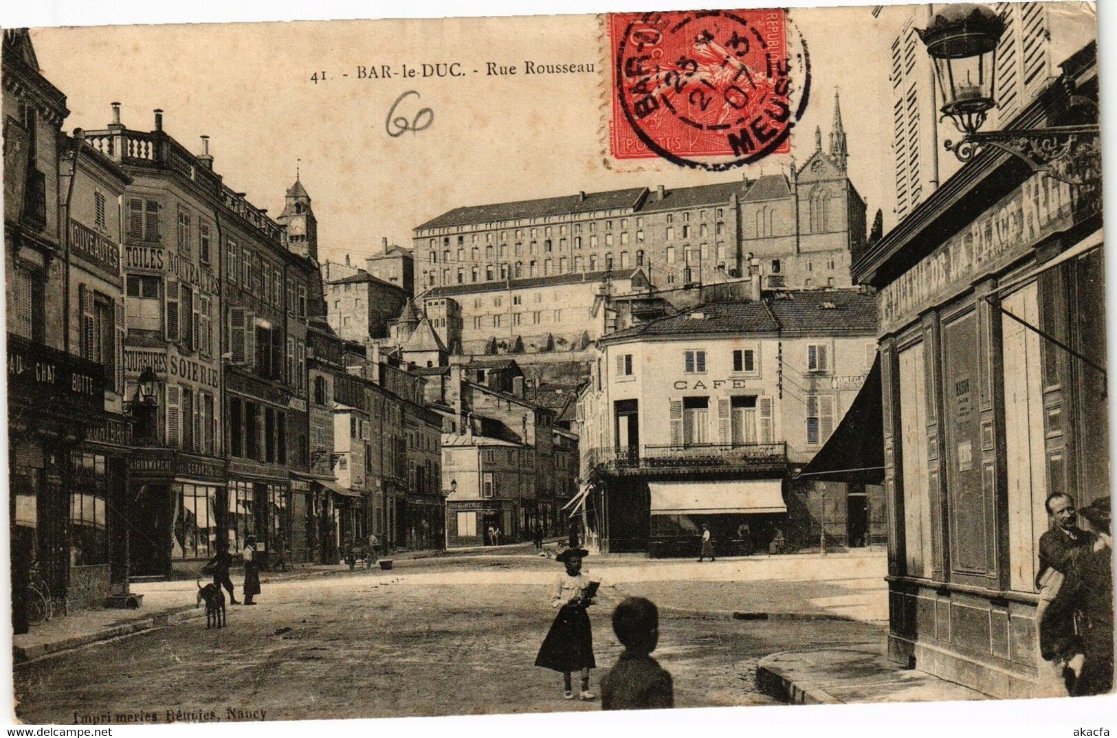 CPA Bar Le Duc-Rue Rousseau (184093) - Bar Le Duc